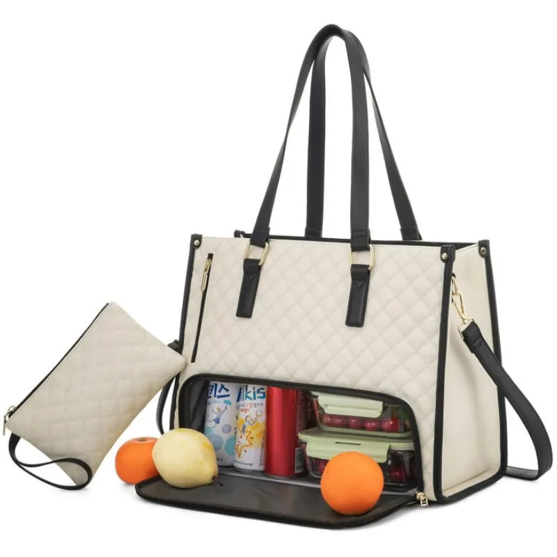 3-IN-1 Totebag  Lunch Tote Shoulder Bag