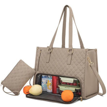 Cargar imagen en el visor de la galería, 3-IN-1 Totebag  Lunch Tote Shoulder Bag
