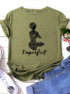 Spiritual Awakening" – Women's Organic Cotton T-Shirt, Available in Multiple Colors