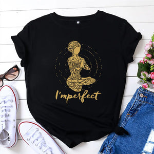 Spiritual Awakening" – Women's Organic Cotton T-Shirt, Available in Multiple Colors
