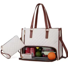 Cargar imagen en el visor de la galería, 3-IN-1 Totebag  Lunch Tote Shoulder Bag
