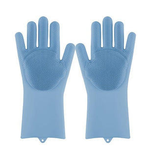 Gants de vaisselle magiques