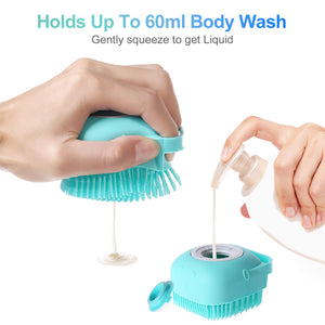 Brosse à shampoing pour animaux de compagnie